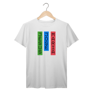 Nome do produto Camiseta Prime - Jesus, José e Maria