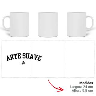 Nome do produto Caneca Mágica - Arte Suave