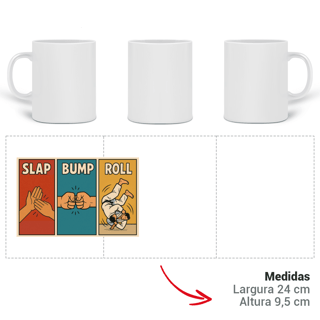 Nome do produto Caneca Mágica - Slap, Bump & Roll