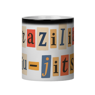 Nome do produto Caneca Mágica - Colagem BJJ