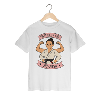 Nome do produto Camiseta Infantil - Fight Like a Girl