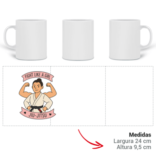 Nome do produto Caneca Mágica - Fight Like a Girl