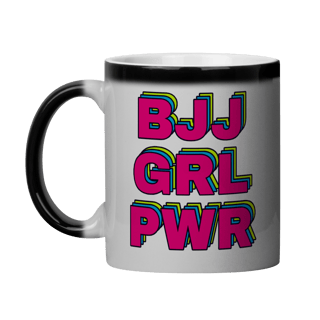 Nome do produto Caneca Mágica - BJJ GRL PWR