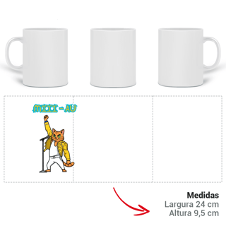 Nome do produto Caneca Mágica - Freddie Cat