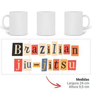Nome do produto Caneca - Colagem BJJ