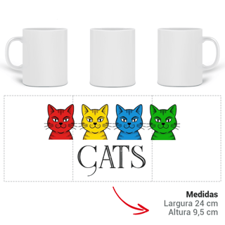 Nome do produto Caneca - Cats