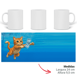 Nome do produto Caneca - Cat Nevermind