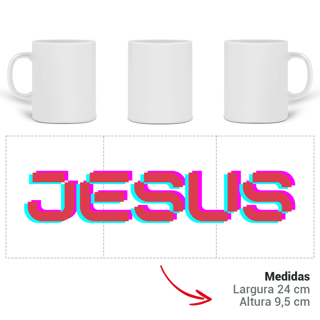 Nome do produto Caneca - Jesus
