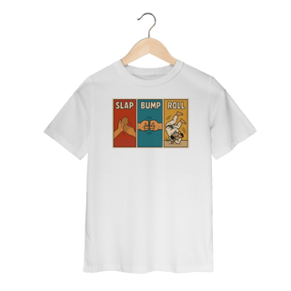 Nome do produto Camiseta Infantil - Slap, Bump & Roll