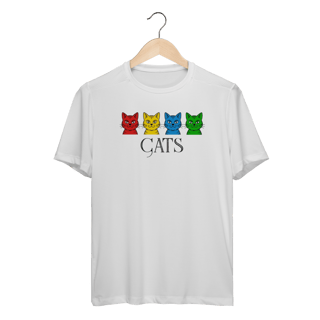 Nome do produto Camiseta Dry Fit - Cats