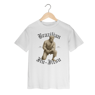 Nome do produto Camiseta Infantil - BJJ Statue