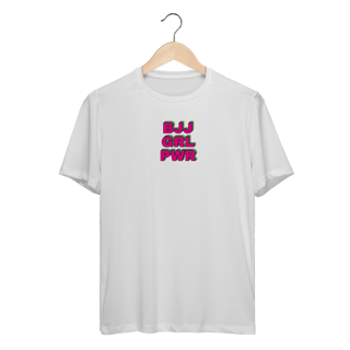 Nome do produto Camiseta Dry Fit - BJJ GRL PWR