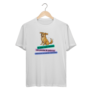 Nome do produto Camiseta Dry Fit - Amor Sincero