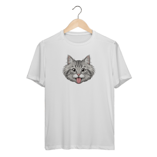 Nome do produto Camiseta Dry Fit - Einstein Cat