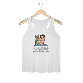 Nome do produto Regata (Fem) Dry Fit - Se Meu Gato Falasse