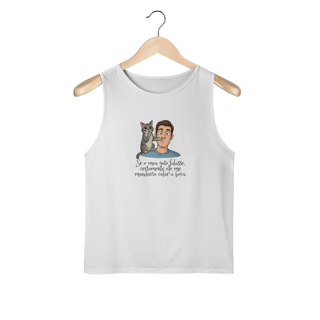 Nome do produto Regata (Masc) Dry Fit - Se Meu Gato Falasse