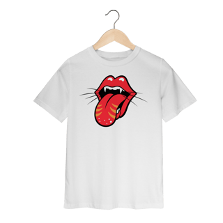 Nome do produto Camiseta Infantil - Língua de Gato