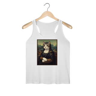 Nome do produto Regata (Fem) Dry Fit - Mona Lisa Cat
