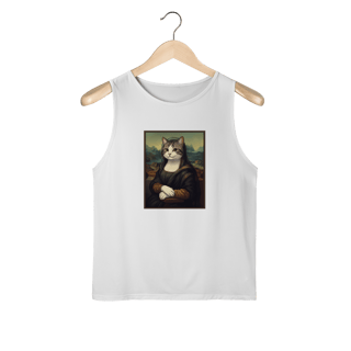 Nome do produto Regata (Masc) Dry Fit - Mona Lisa Cat