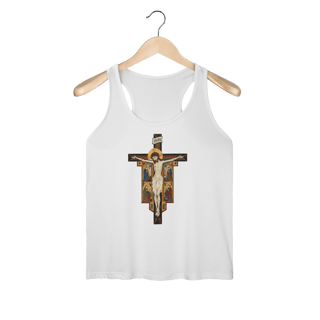 Nome do produto Regata (Fem) Dry Fit - Cruz de Damião