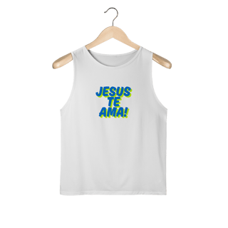 Nome do produto Regata (Masc) Dry Fit - Jesus te Ama!