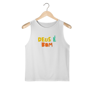 Nome do produto Regata (Masc) Dry Fit - Deus é Bom