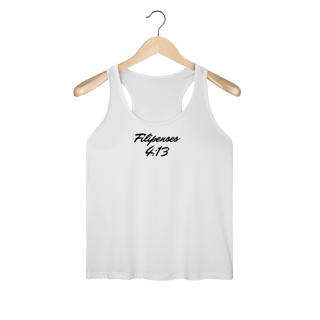 Nome do produto Regata (Fem) Dry Fit - Filipenses 4:13