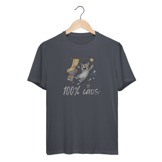 Camiseta Dry Fit - 100% Caos