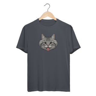 Camiseta Dry Fit - Einstein Cat