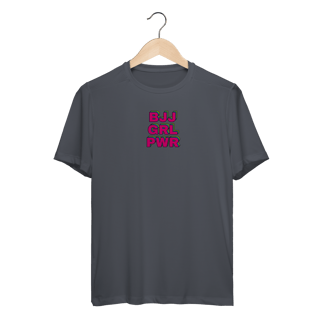 Nome do produto Camiseta Dry Fit - BJJ GRL PWR