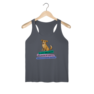 Nome do produto Regata (Fem) Dry Fit - Amor Sincero