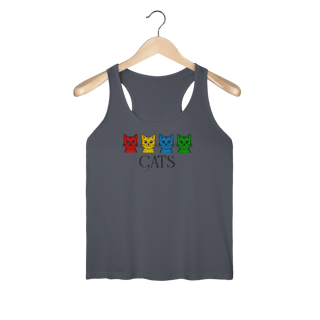 Nome do produto Regata (Fem) Dry Fit - Cats