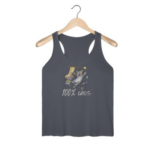 Nome do produto Regata (Fem) Dry Fit - 100% Caos