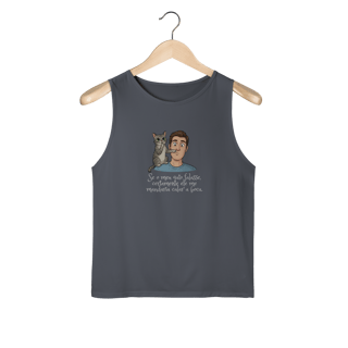 Nome do produto Regata (Masc) Dry Fit - Se Meu Gato Falasse