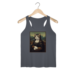 Nome do produto Regata (Fem) Dry Fit - Mona Lisa Cat