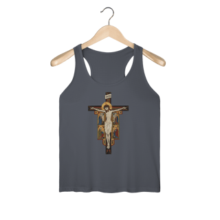 Nome do produto Regata (Fem) Dry Fit - Cruz de Damião