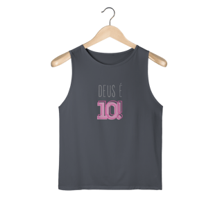 Nome do produto Regata (Masc) Dry Fit - Deus é 10!