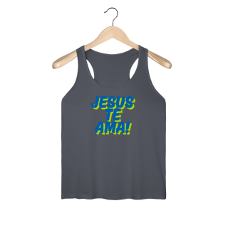 Nome do produto Regata (Fem) Dry Fit - Jesus te Ama!