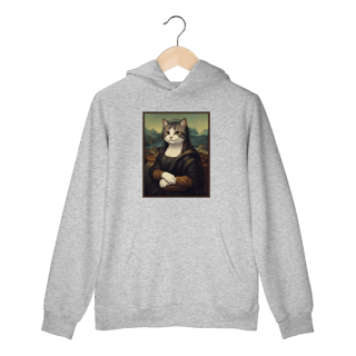 Nome do produto Moletom - Mona Lisa Cat