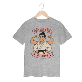 Nome do produto Camiseta Infantil - Fight Like a Girl
