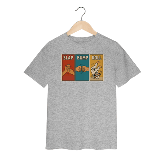 Nome do produto Camiseta Infantil - Slap, Bump & Roll