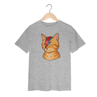 Nome do produto Camiseta Infantil - Cat Bowie