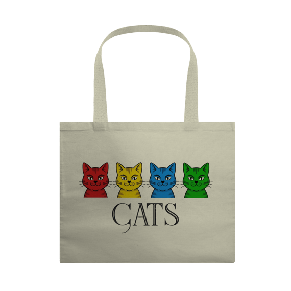 Ecobag Grande - Cats