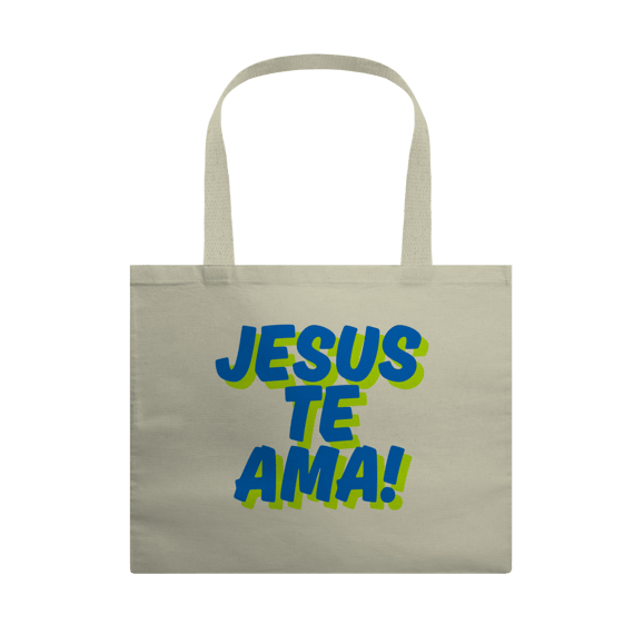 Ecobag Grande - Jesus te Ama!