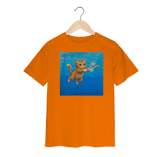 Nome do produto Camiseta Infantil - Cat Nevermind