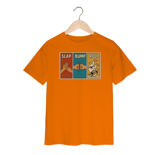Nome do produto Camiseta Infantil - Slap, Bump & Roll
