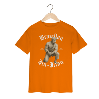 Nome do produto Camiseta Infantil - BJJ Statue