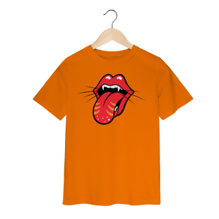 Nome do produto Camiseta Infantil - Língua de Gato