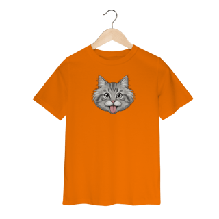Nome do produto Camiseta Infantil - Einstein Cat