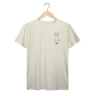 Nome do produto Camiseta Prime - Mãe de Pug